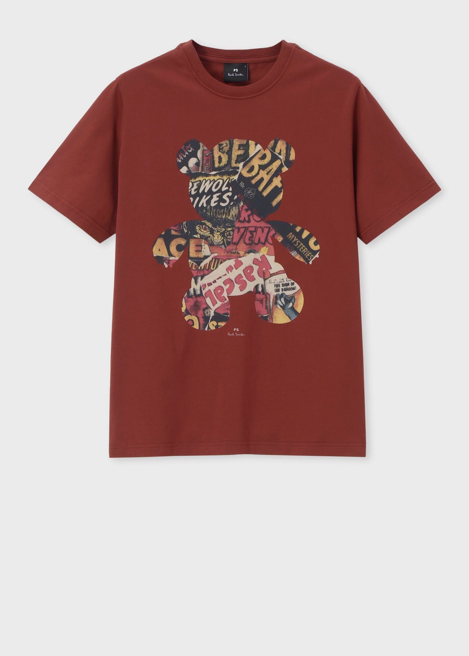 "Collaged Bear" Tシャツ