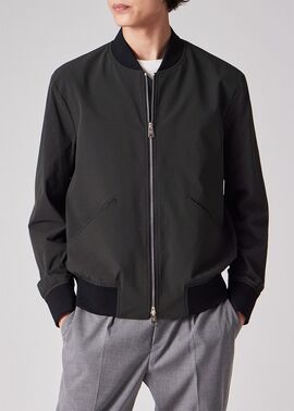 パフォーマンスストレッチ MA-1ブルゾン（ダークグレー