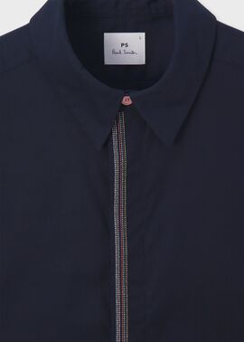 ✨希少✨ ポールスミス 裏地総柄 ステッチ ネイビーストライプ　水玉 ✨希少✨ ポールスミス 裏地総柄 ステッチ ネイビーストライプ水玉