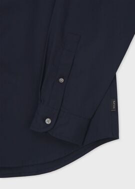 ポールスミス　ネイビー ストライプ柄 152 Paul Smith (ポールスミス) シルク100％ ストライプ ネクタイ