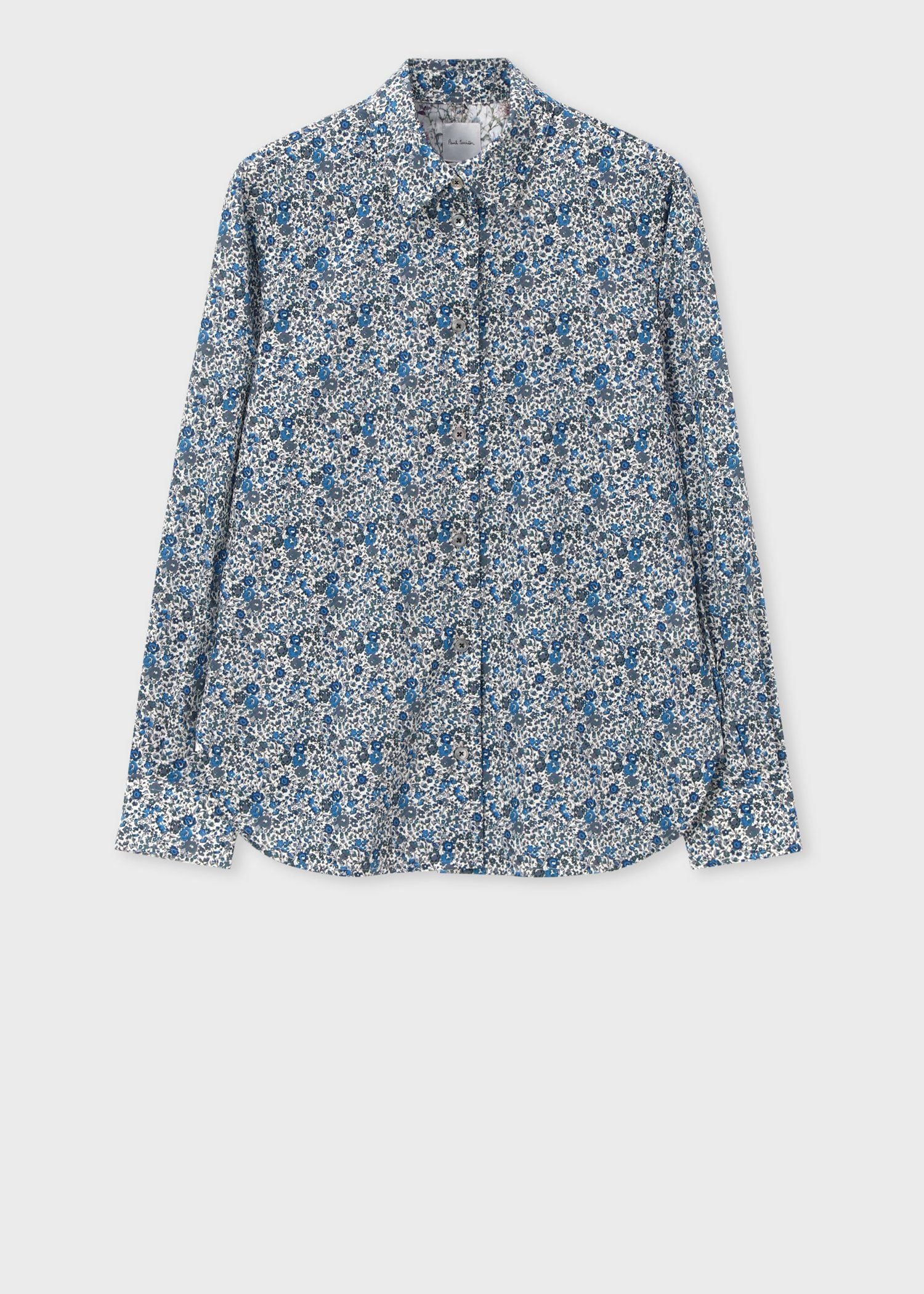 【ポールスミス】LIBERTY PRINT SHIRT 長袖シャツ 花柄 L Paul Smith - Paul Smith×LIBERTY 花柄 シャツ ポールスミス