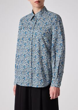 【ポールスミス】LIBERTY PRINT SHIRT 長袖シャツ 花柄 L ポールスミス】LIBERTY PRINT SHIRT 長袖シャツ 花柄 L