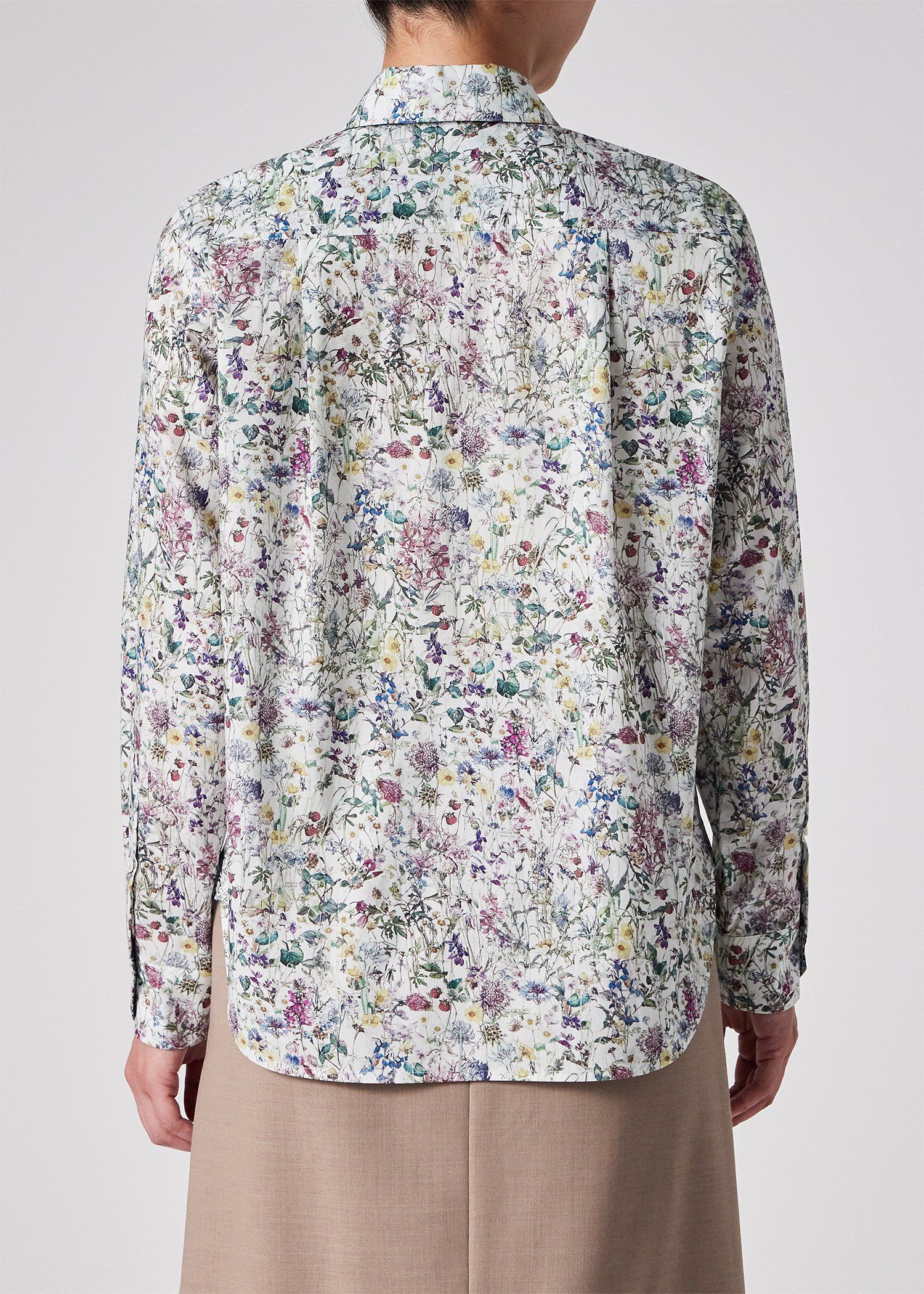 ウィメンズ リバティプリント 長袖シャツ