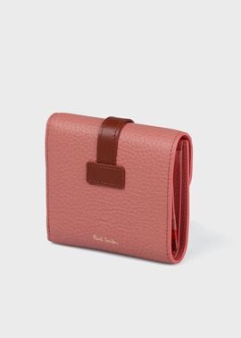 ベルトストラップ 2つ折り財布（ピンク） ｜ポール・スミス