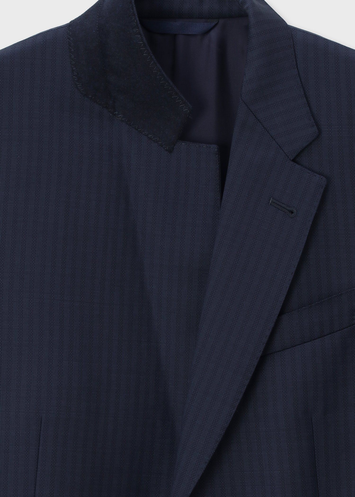 ピンヘッドストライプ シングル2Bスーツ（ネイビー） ｜ポール・スミス