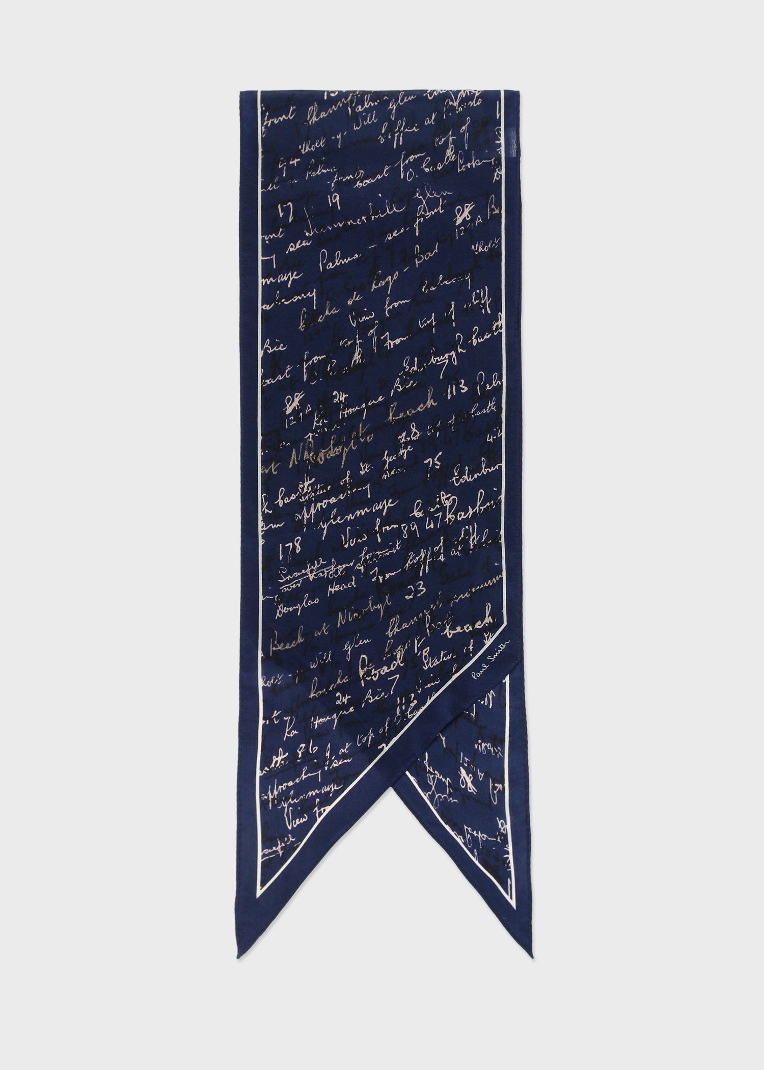 "Slide Notes" スカーフ