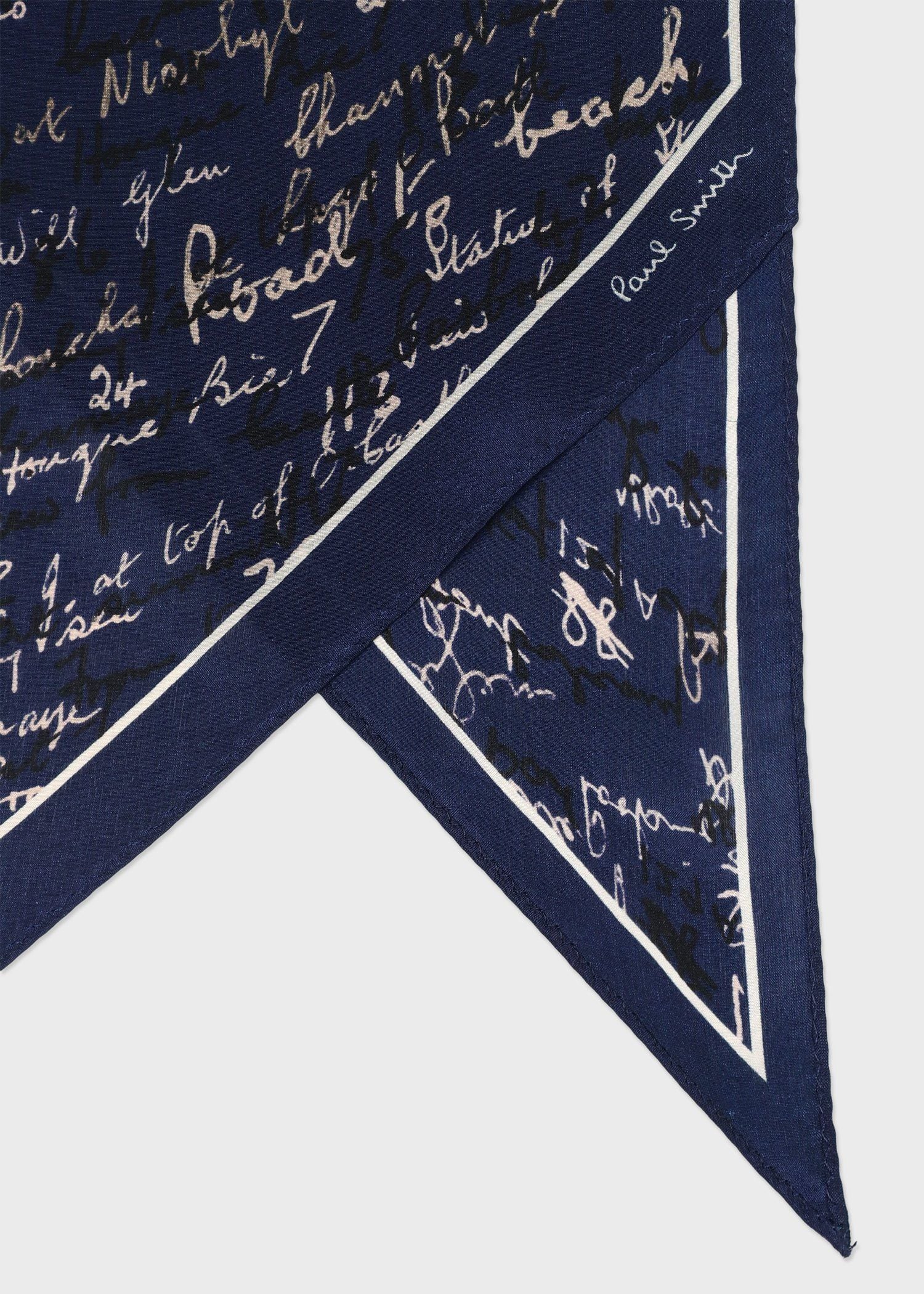 "Slide Notes" スカーフ