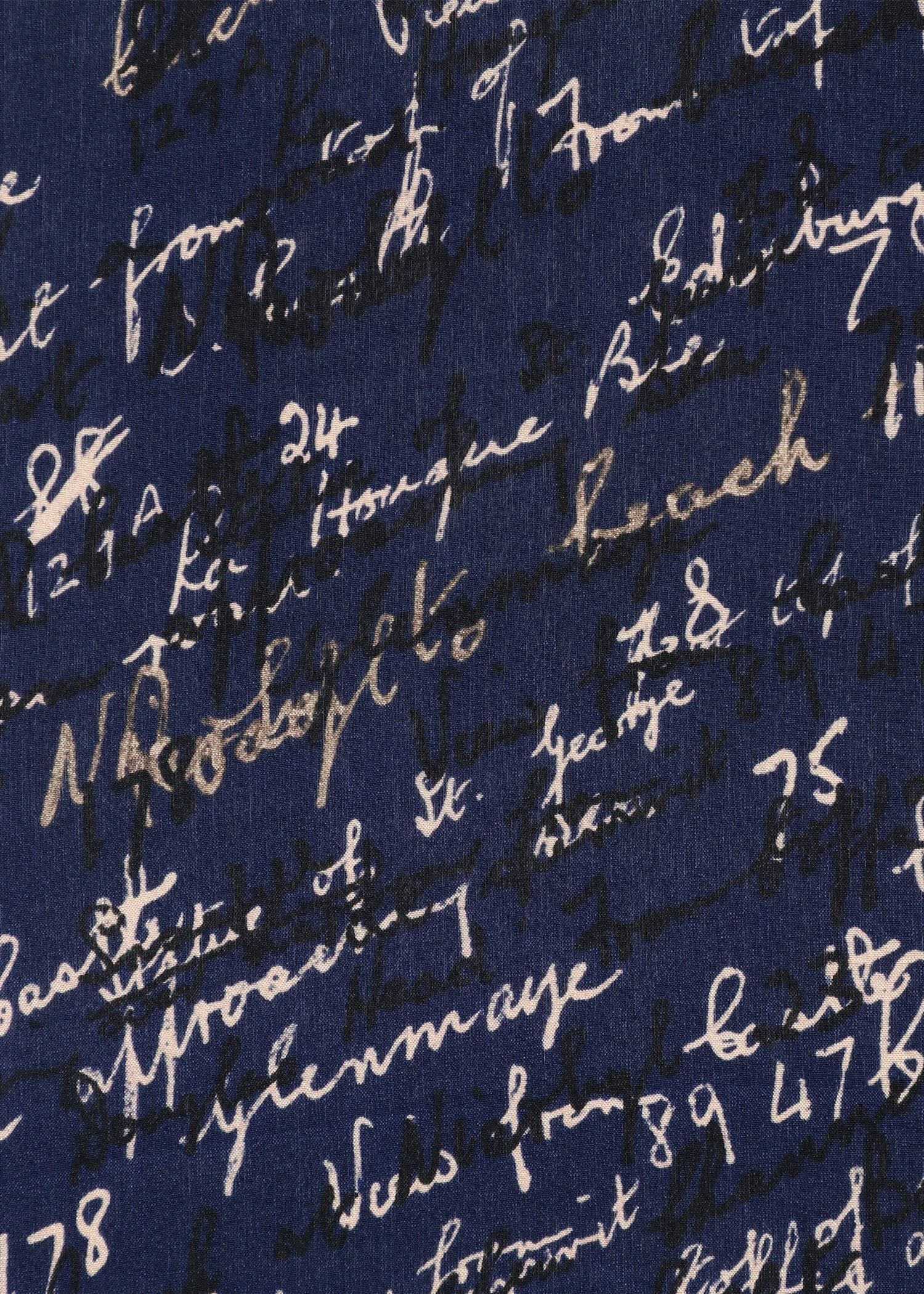 "Slide Notes" スカーフ