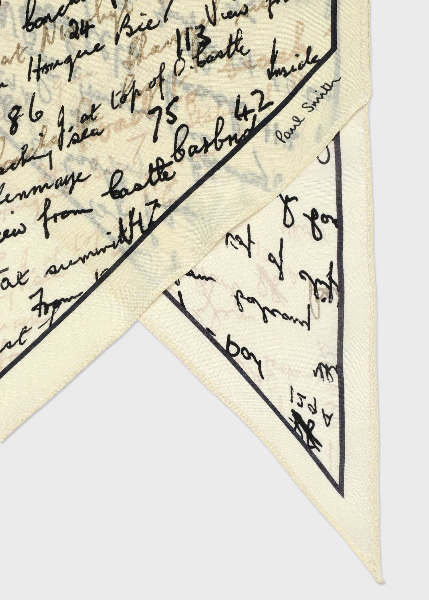 "Slide Notes" スカーフ