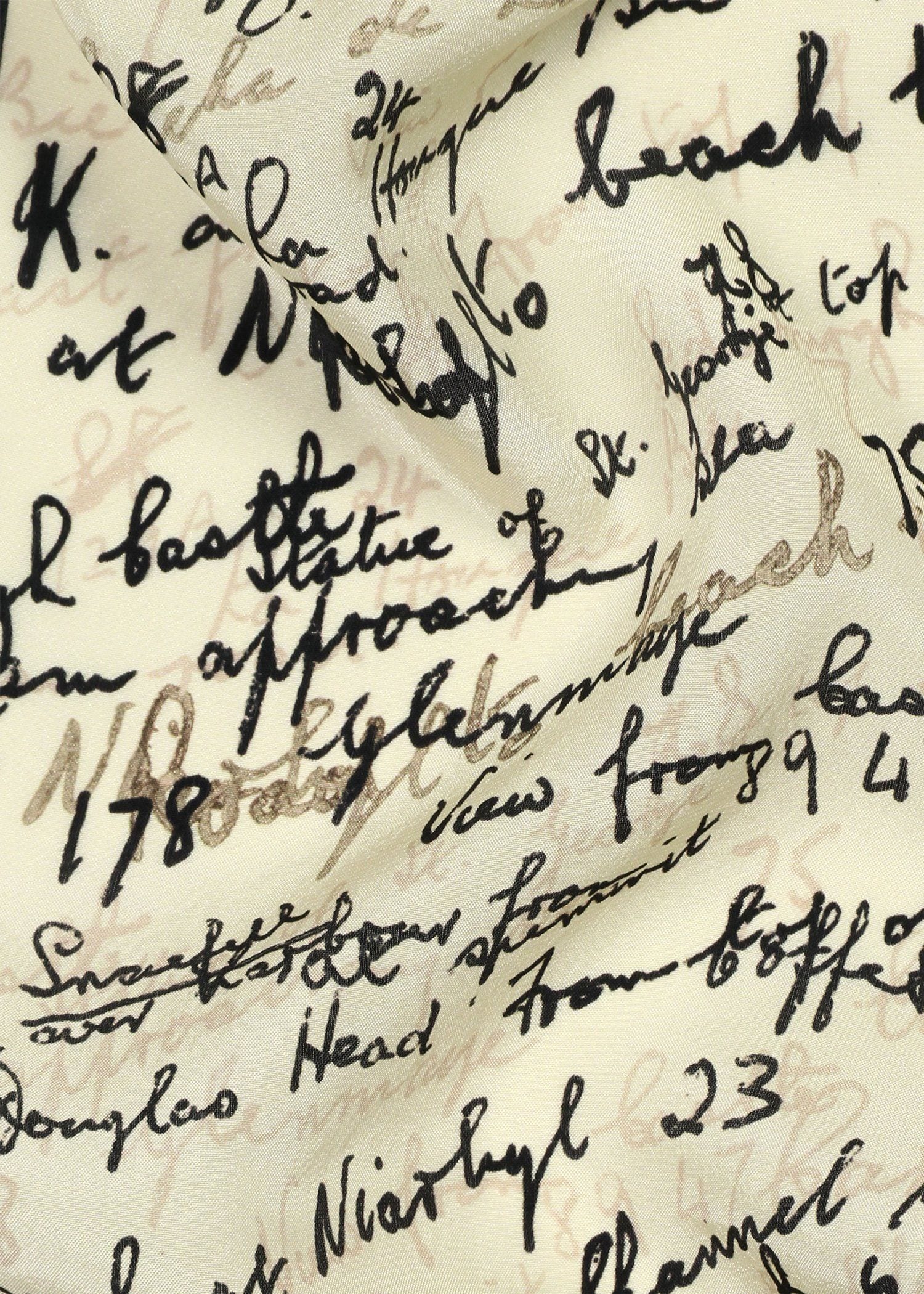 "Slide Notes" スカーフ