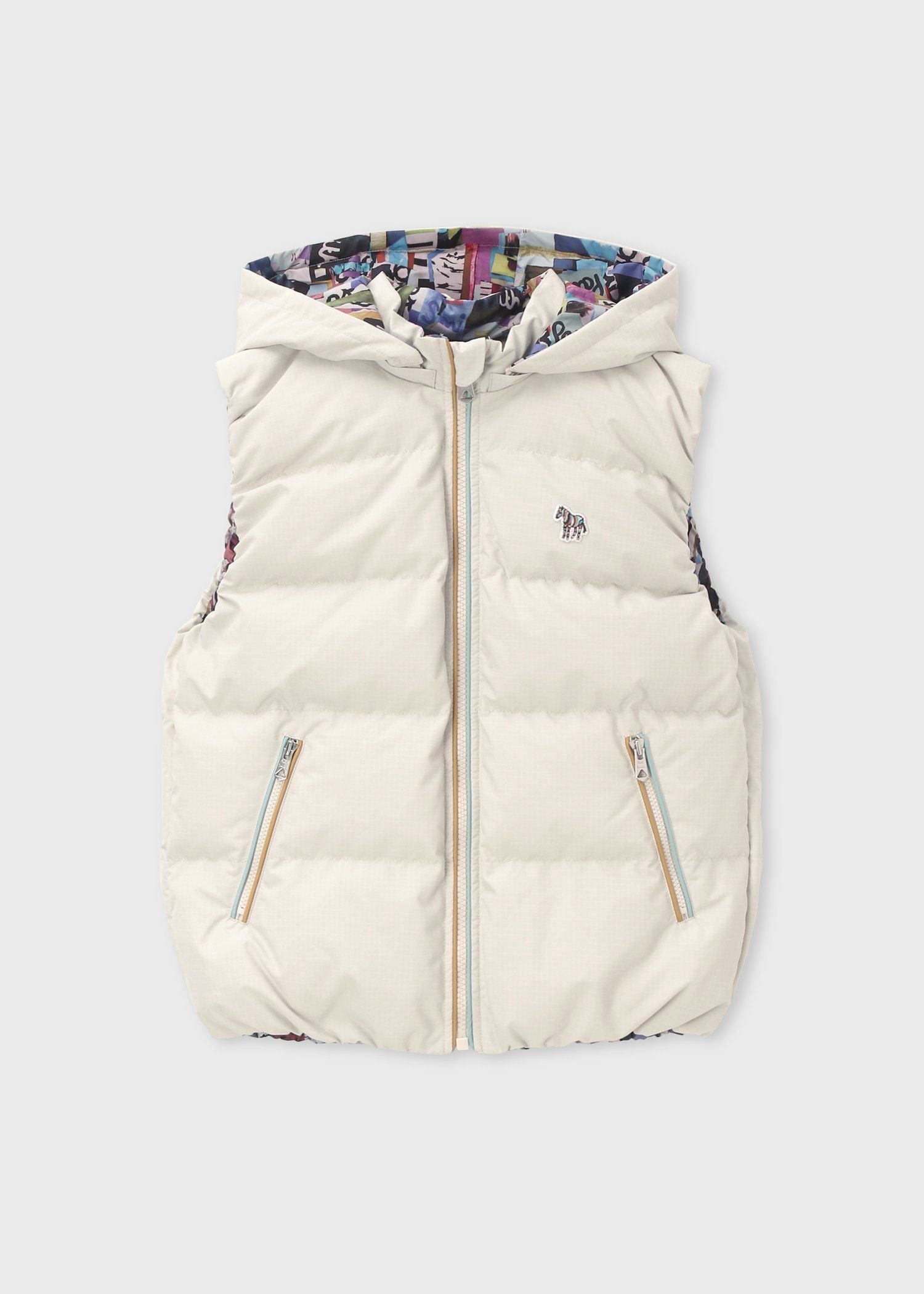 ジュニア リバーシブル ダウンベスト