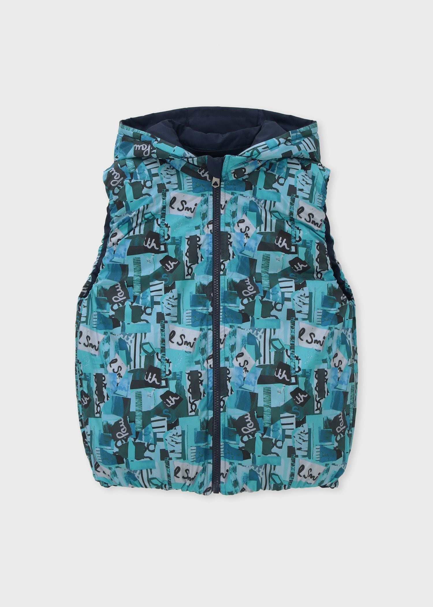 ジュニア リバーシブル ダウンベスト