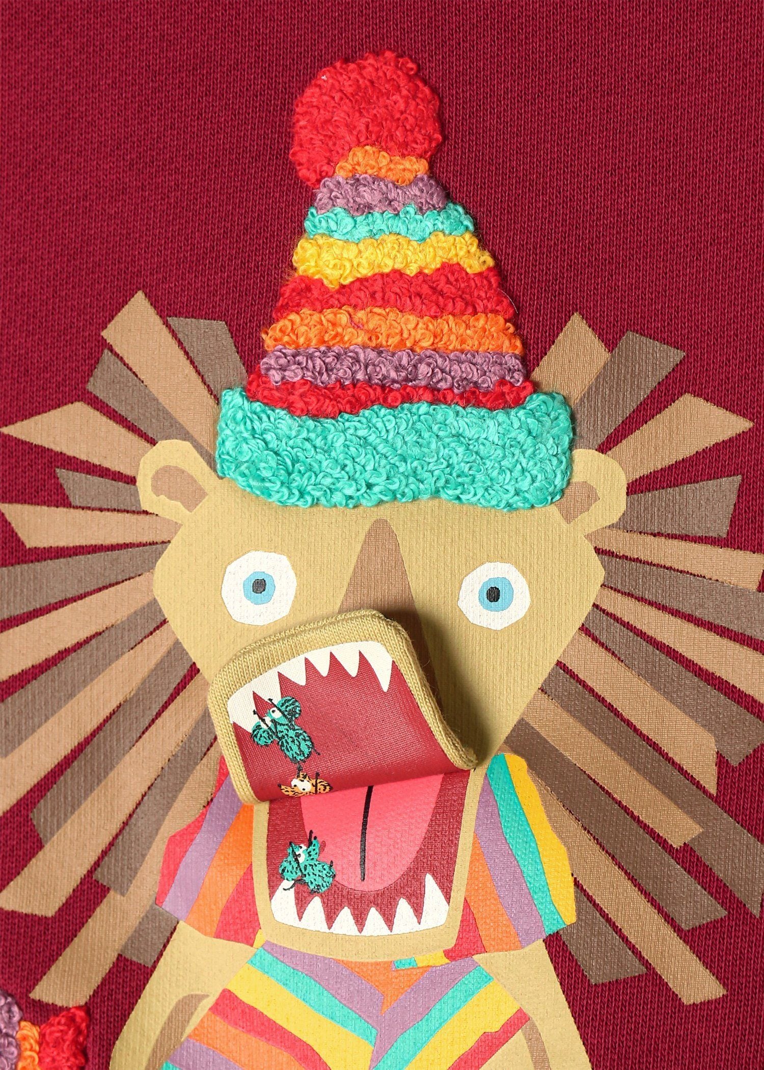 ボーイズ ライオンギミック スウェット