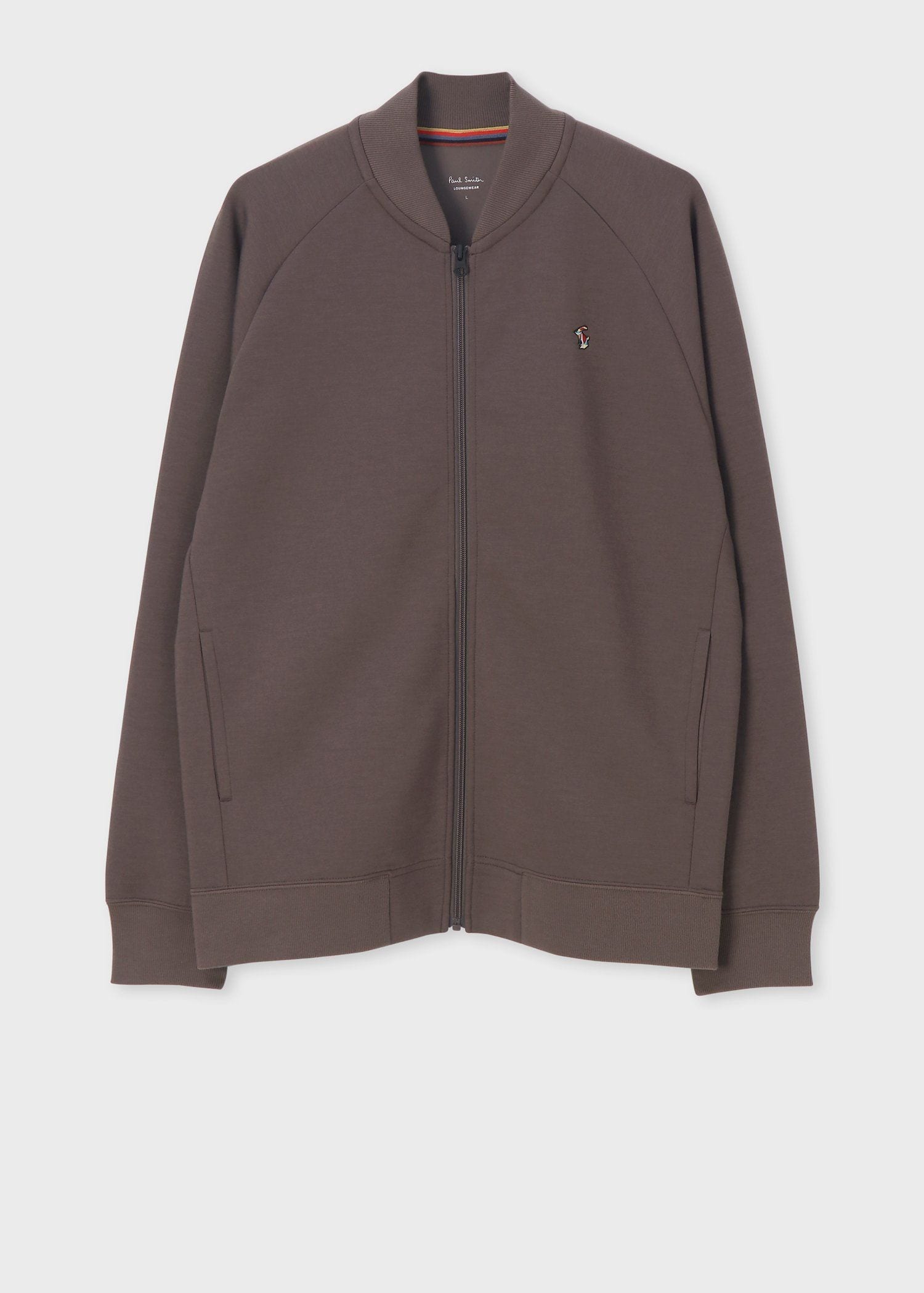 エステルレーヨンダンボール ジップアップブルゾン