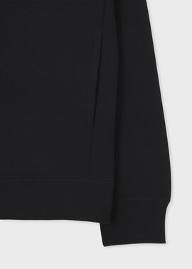 エステルレーヨンダンボール ジップアップブルゾン（ブラック