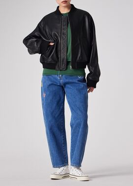 ウィメンズ ラムレザー MA-1 ブルゾン ｜ポール・スミス