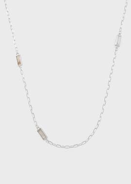 "Pentagon Rutilated Quartz" ネックレス