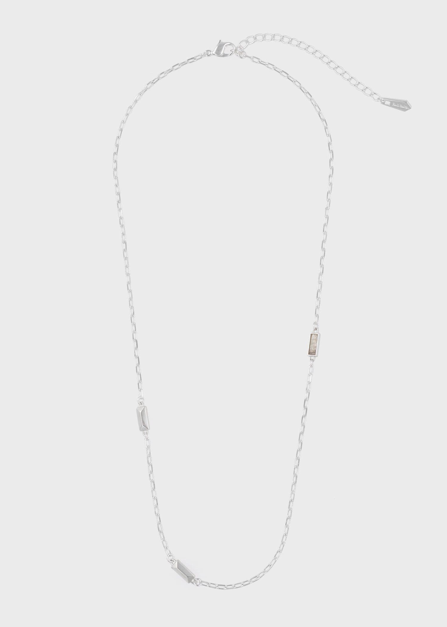 "Pentagon Rutilated Quartz" ネックレス