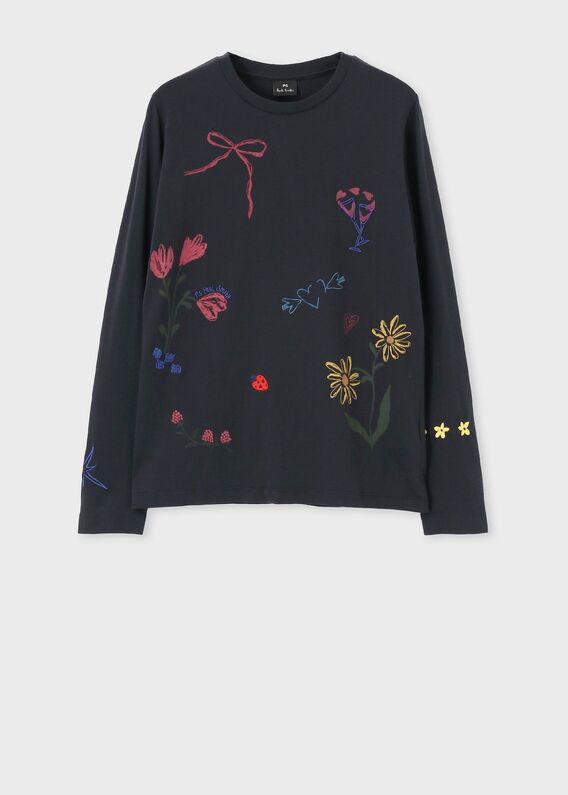 美品 ポールスミス 現行 ジャガード ブルゾン ネイビー ブラック Lサイズ Paul Smith（ポールスミス）の「【ラウンジウェア】ストレッチ