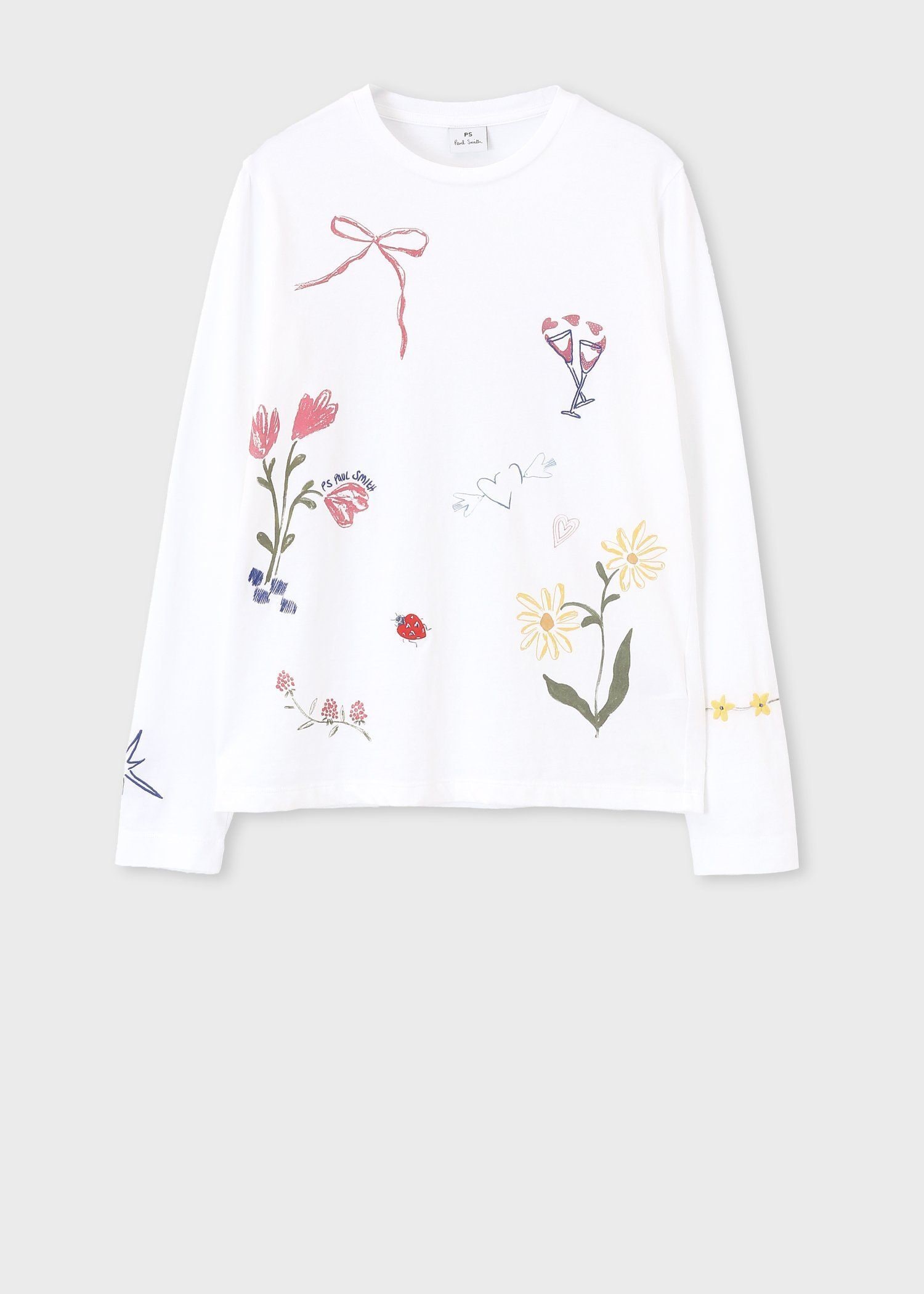 ウィメンズ "Daisy Chain Doodle" 長袖Tシャツ