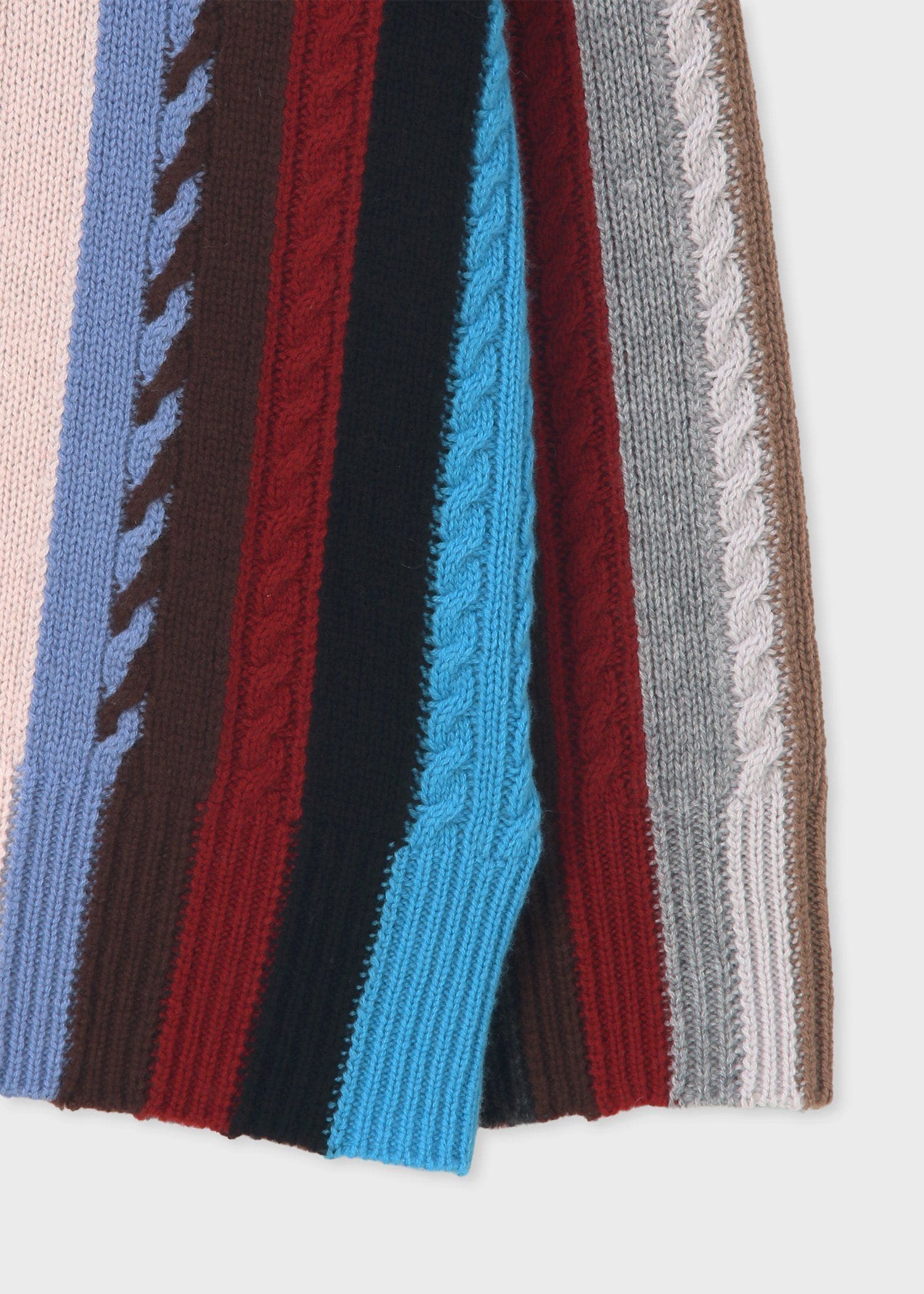 ウィメンズ "Signature Stripe" オーバー ニット カーディガン