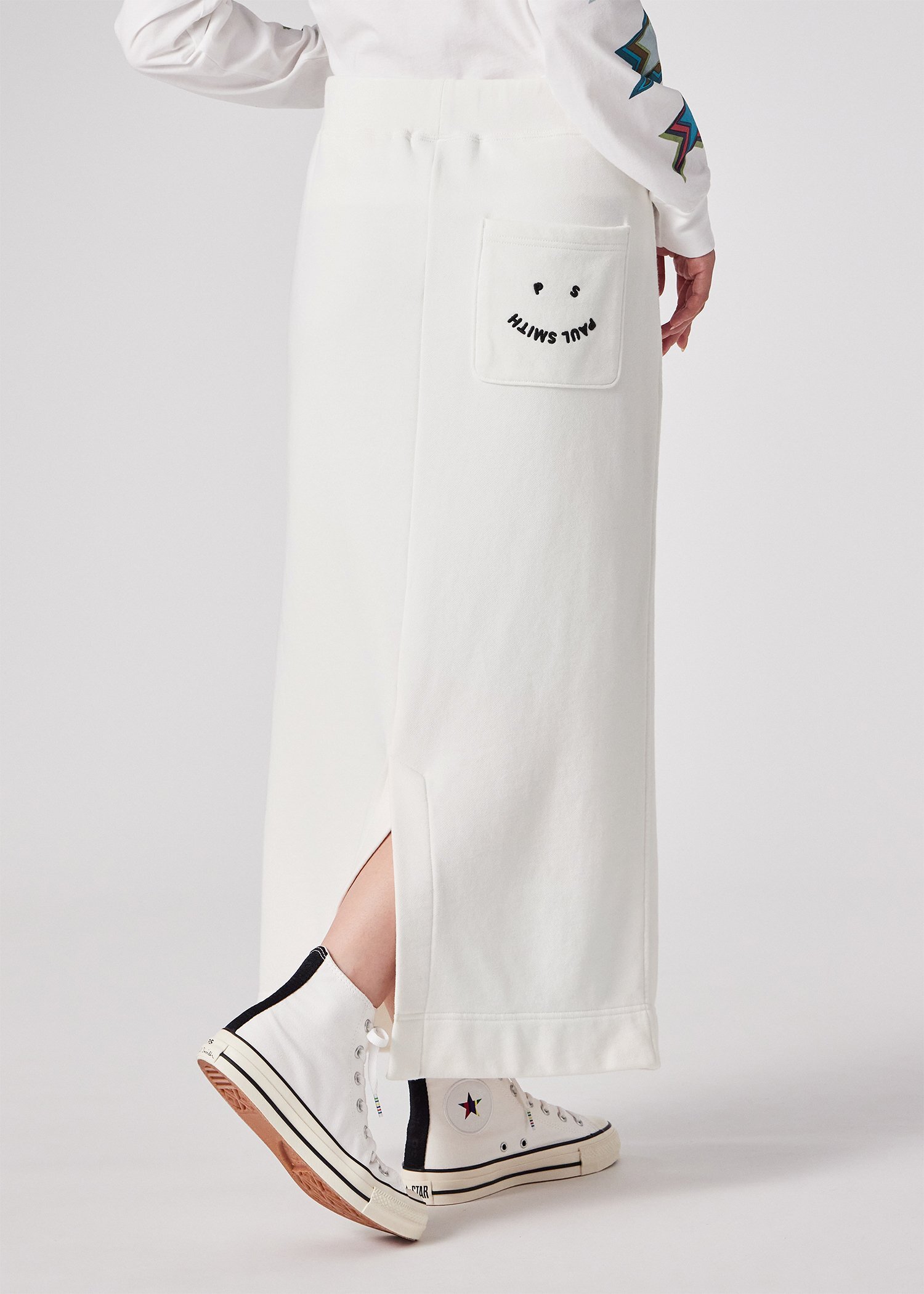 ウィメンズ "Happy" スウェット スカート