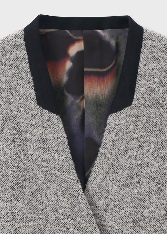 【美品】ポールスミス　くるみボタン　ウールジャケット　ブラウン　ミックスツイード 中古・古着通販】Paul Smith COLLECTION (ポールスミス