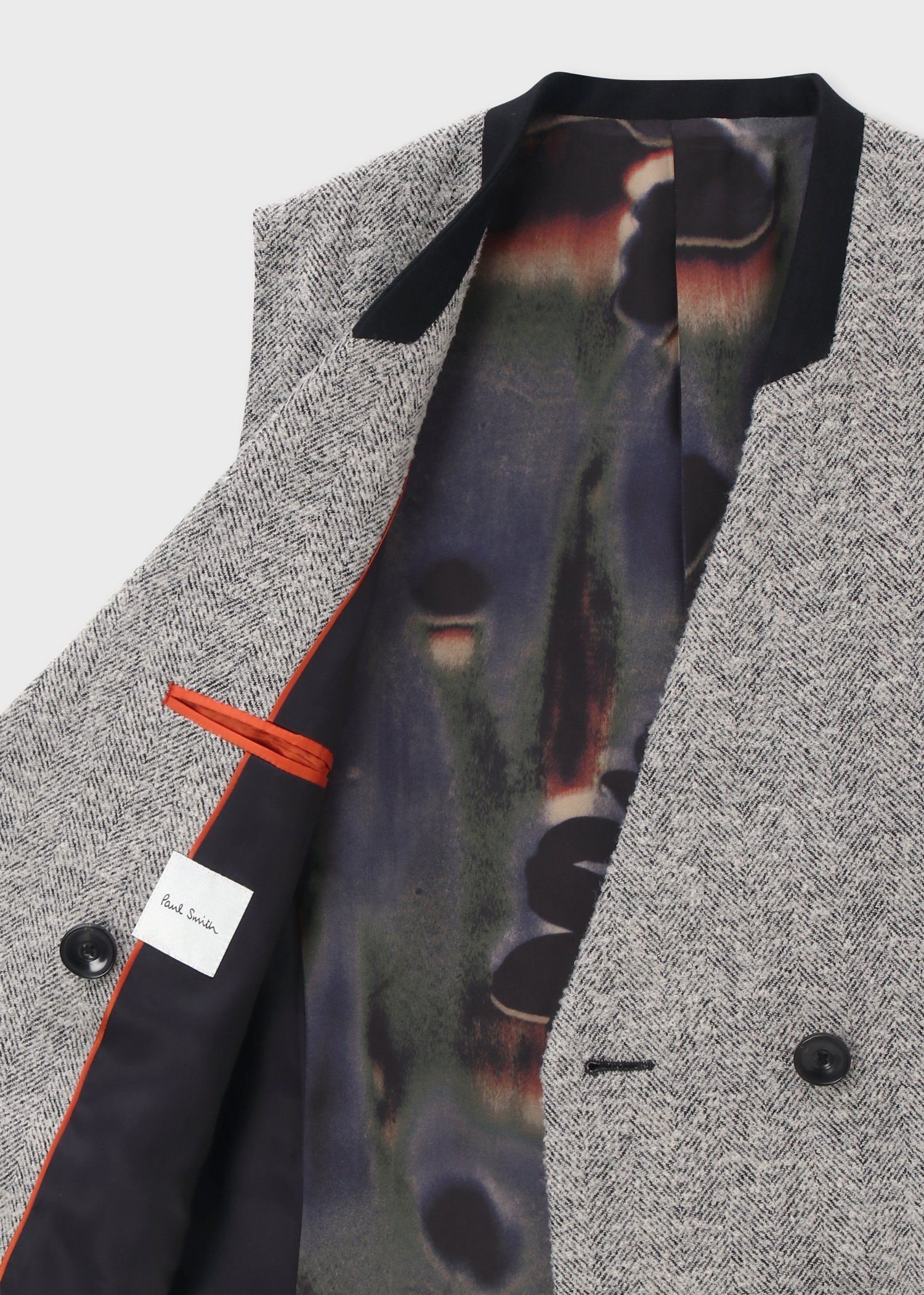 ウィメンズ ヘリンボーン ツイード ロングジレ