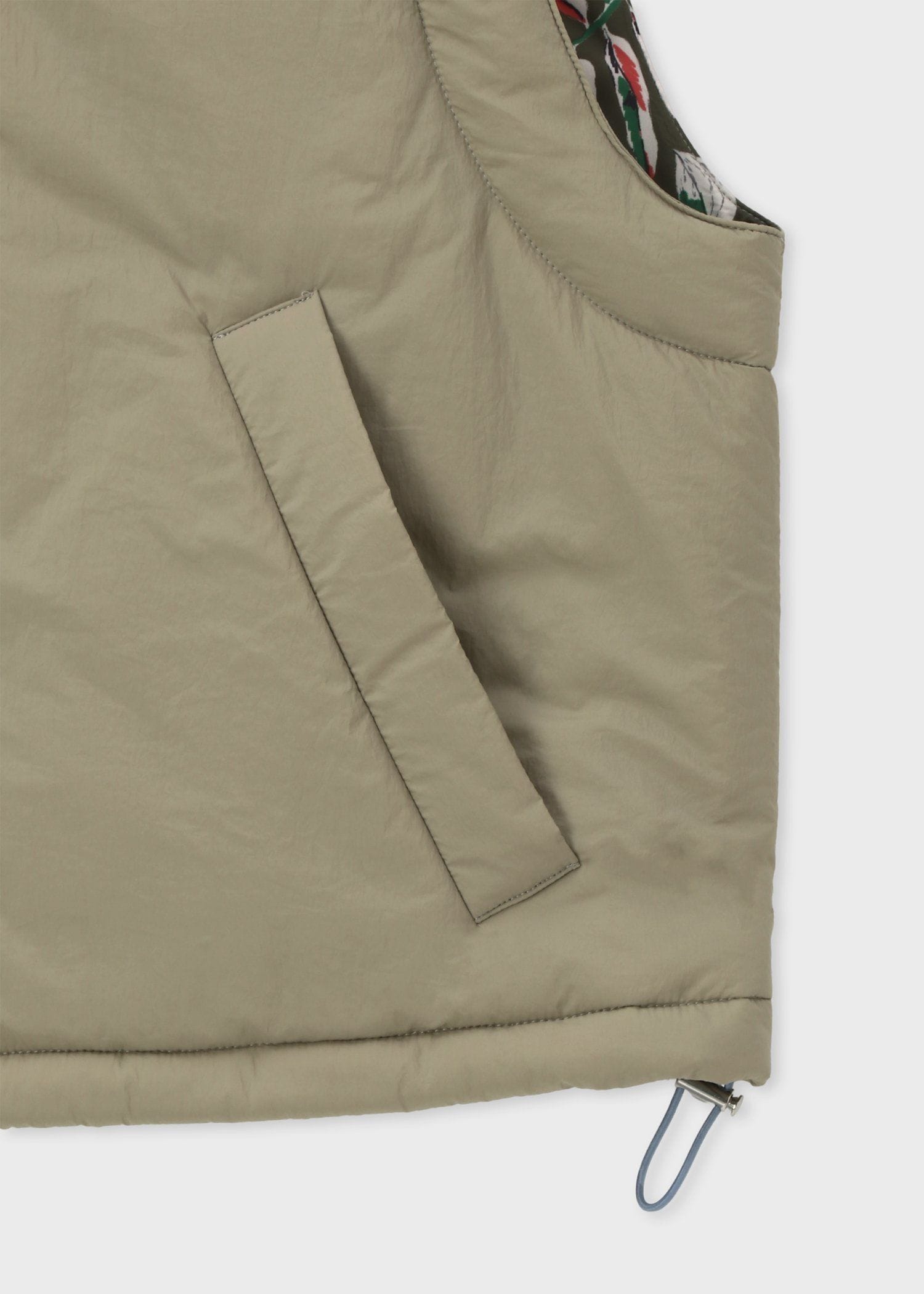 ウィメンズ タフタ スタンドカラー ベスト