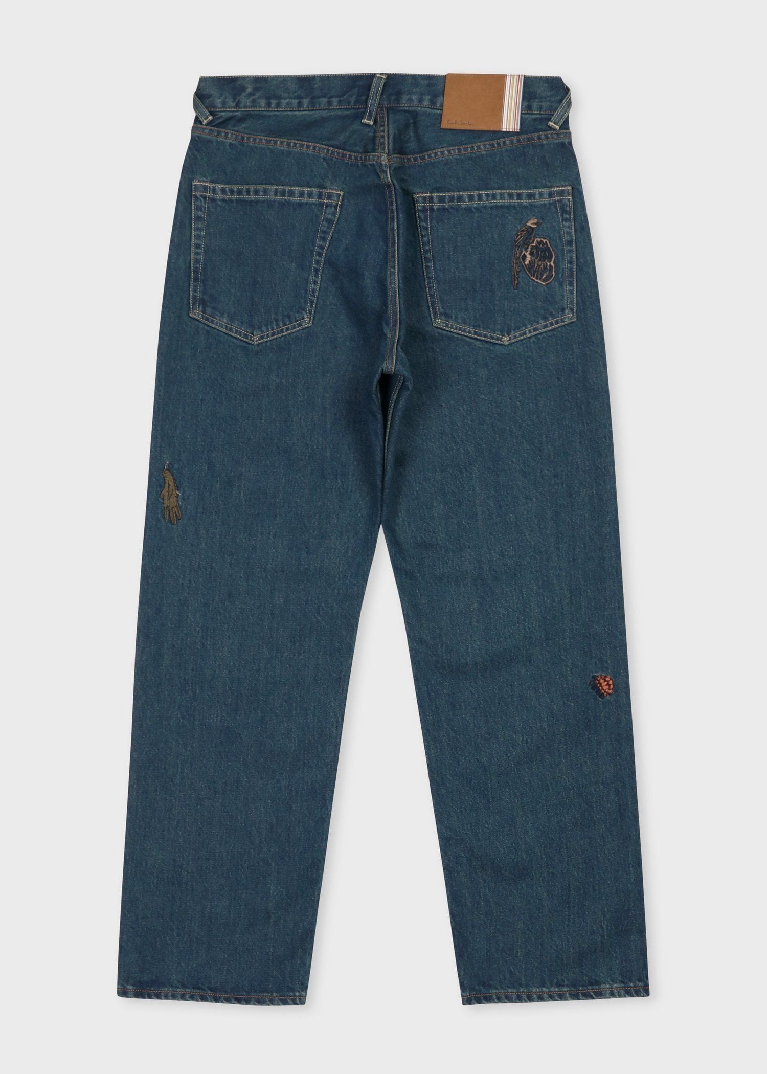 "Little Beasts" エンブロイダード ジーンズ