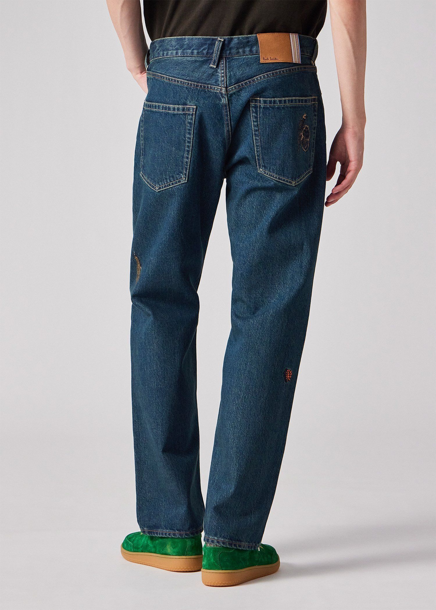 "Little Beasts" エンブロイダード ジーンズ