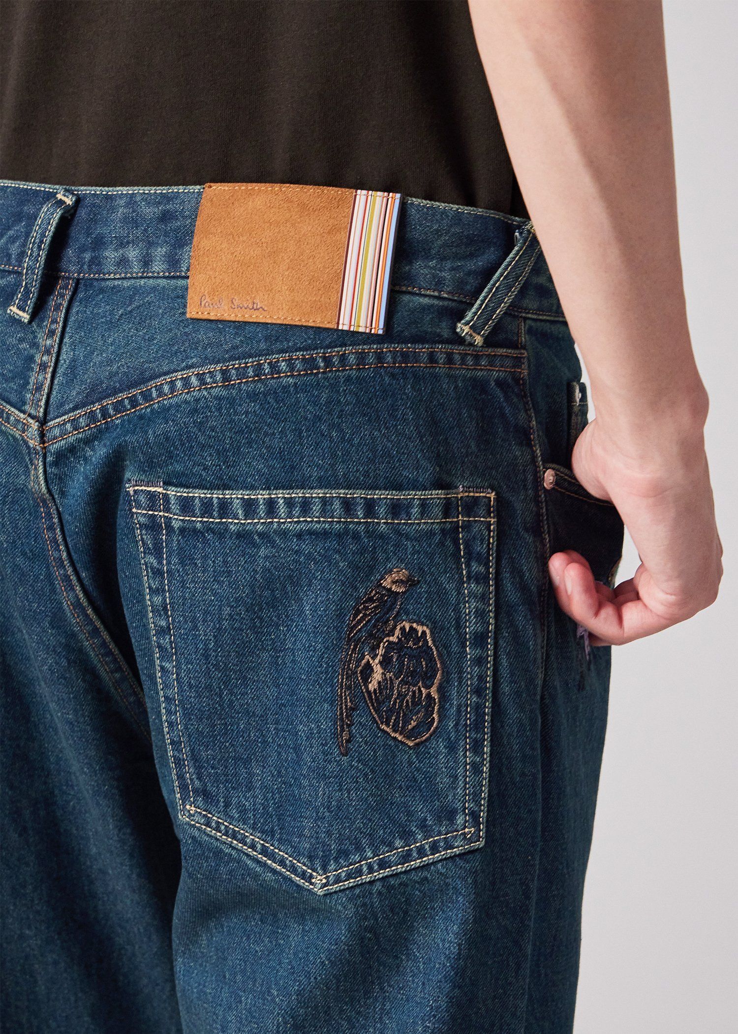 "Little Beasts" エンブロイダード ジーンズ