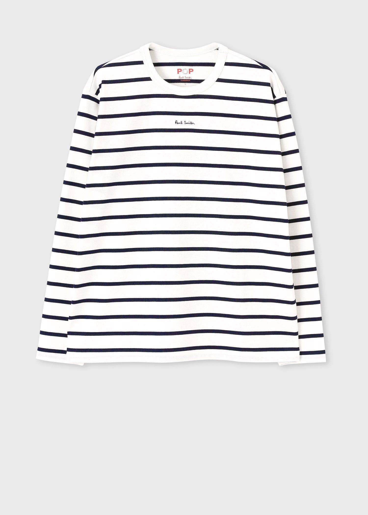 ロゴ＆ボーダー ロングスリーブTシャツ