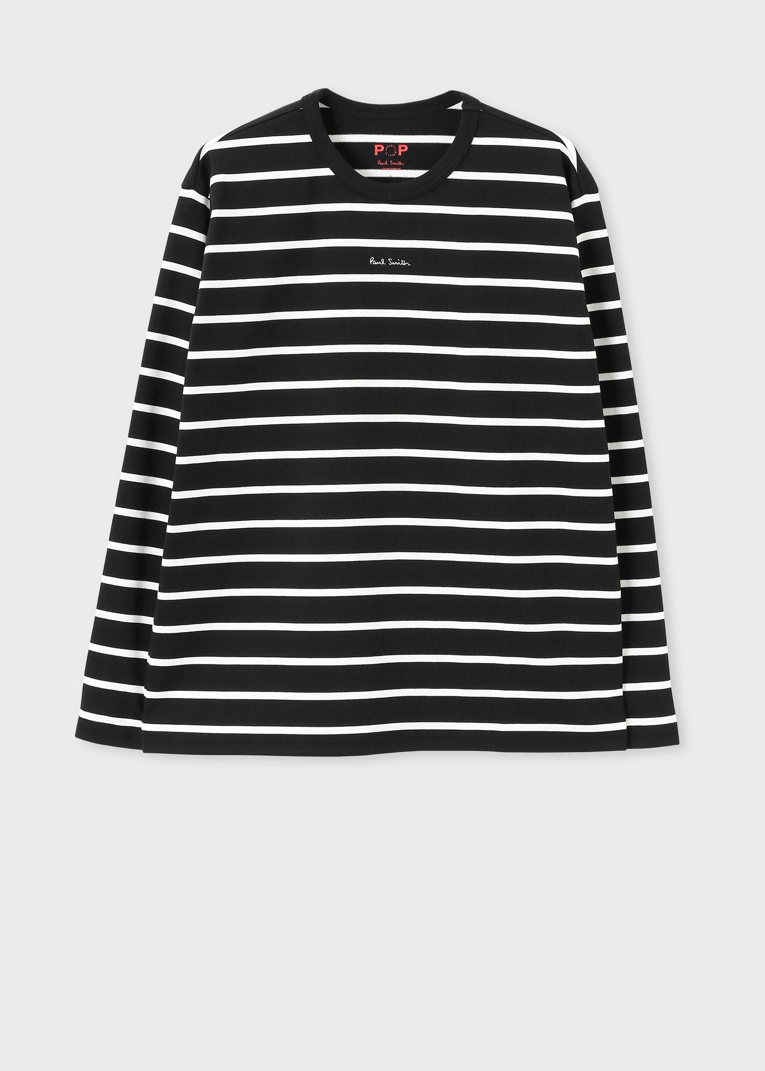 ロゴ＆ボーダー ロングスリーブTシャツ