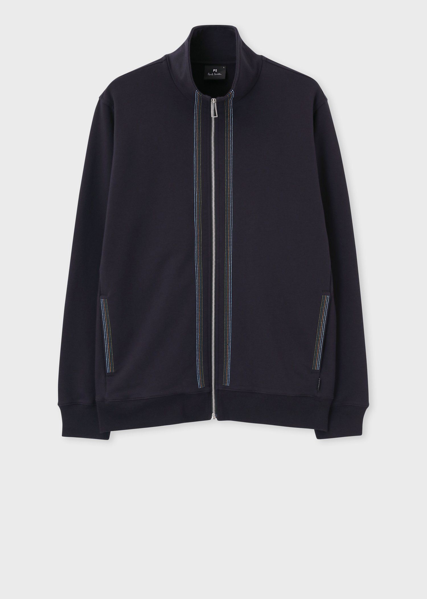 カラーストライプステッチ トラックジャケット