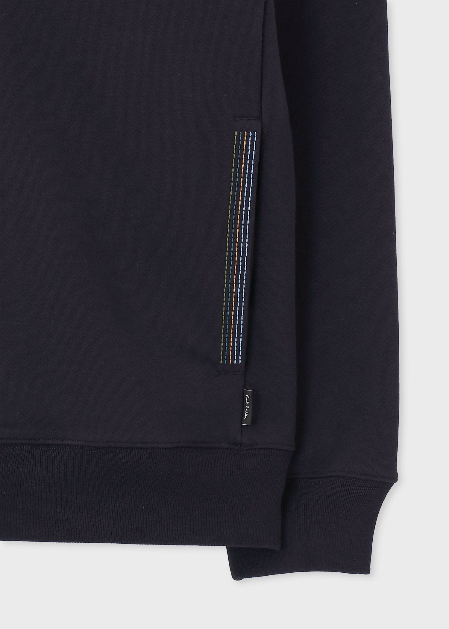 カラーストライプステッチ トラックジャケット