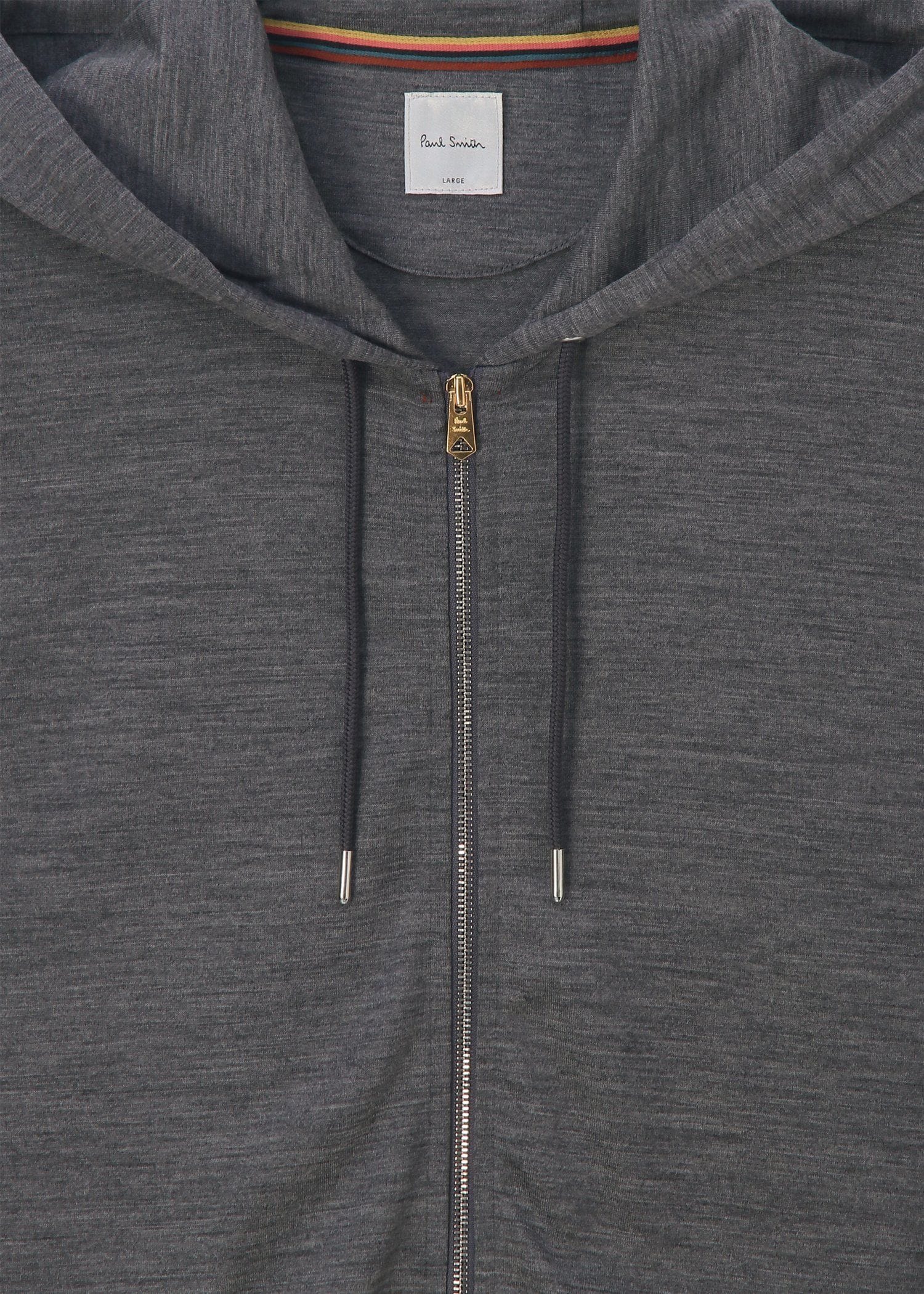 "Cropped Logo" テックウール パーカ