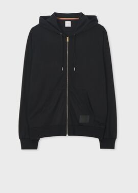 "Cropped Logo" テックウール パーカ