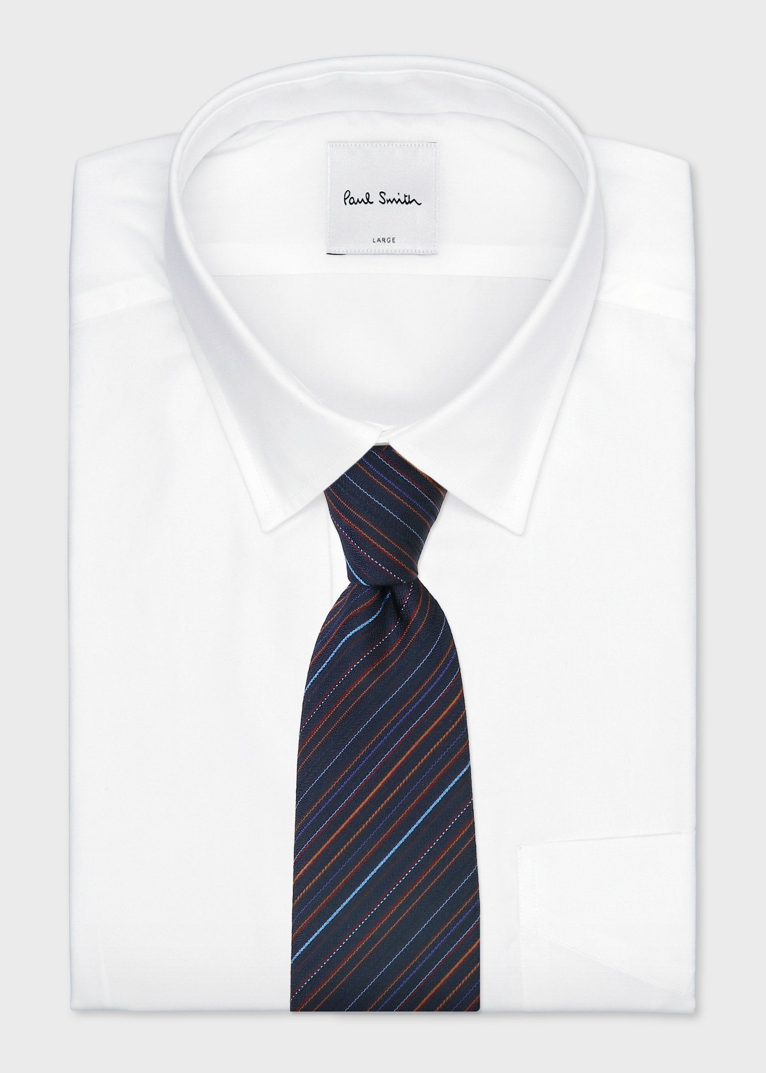 マルチカラー レジメンタルタイ