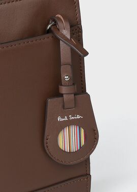 モダンビジネス 2WAYクラッチバッグ（ダークブラウン） ｜ポール・スミス