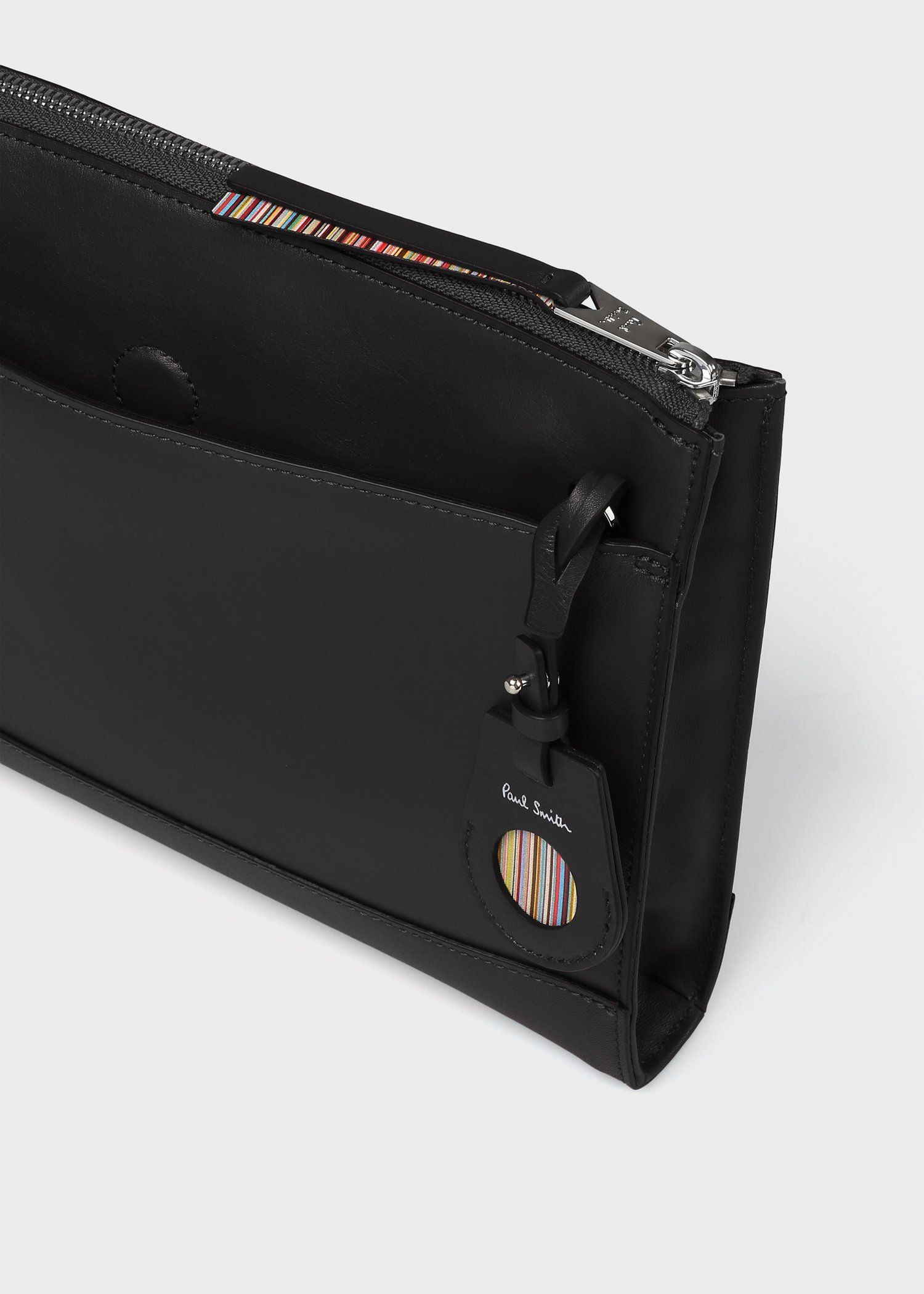 モダンビジネス 2WAYクラッチバッグ（ブラック） ｜ポール・スミス