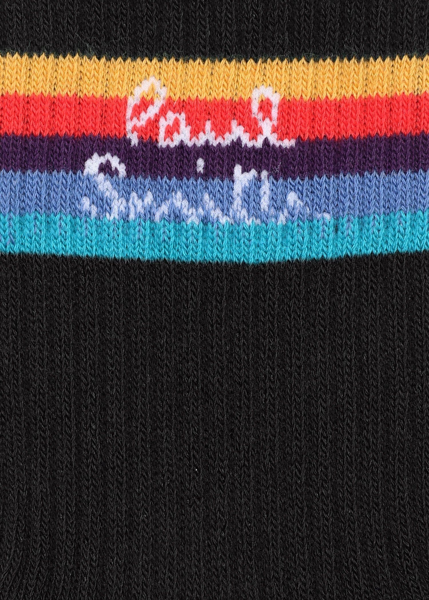 ジュニア アーティストストライプロゴ ソックス