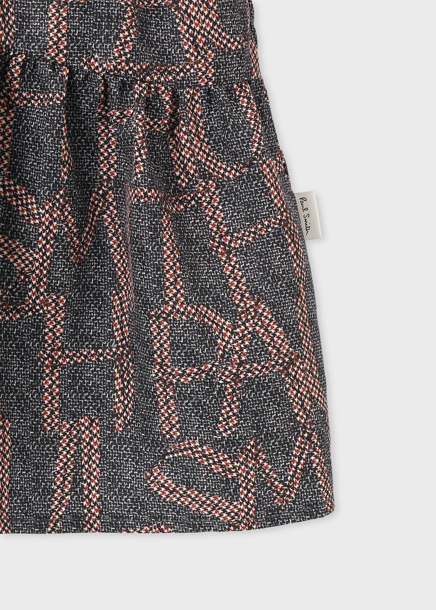 ガールズ 5分袖 ドッキングワンピース