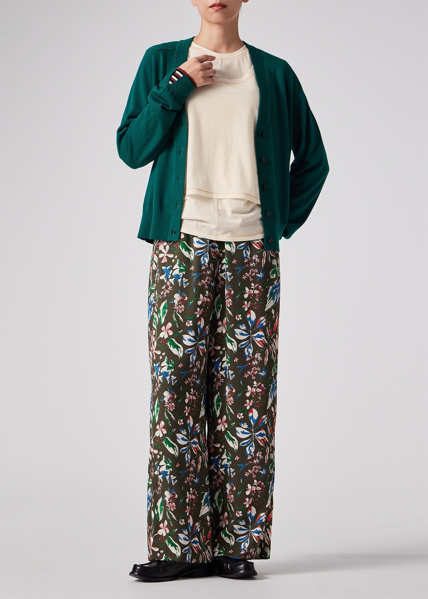 ウィメンズ レイヤード シアー カットソー