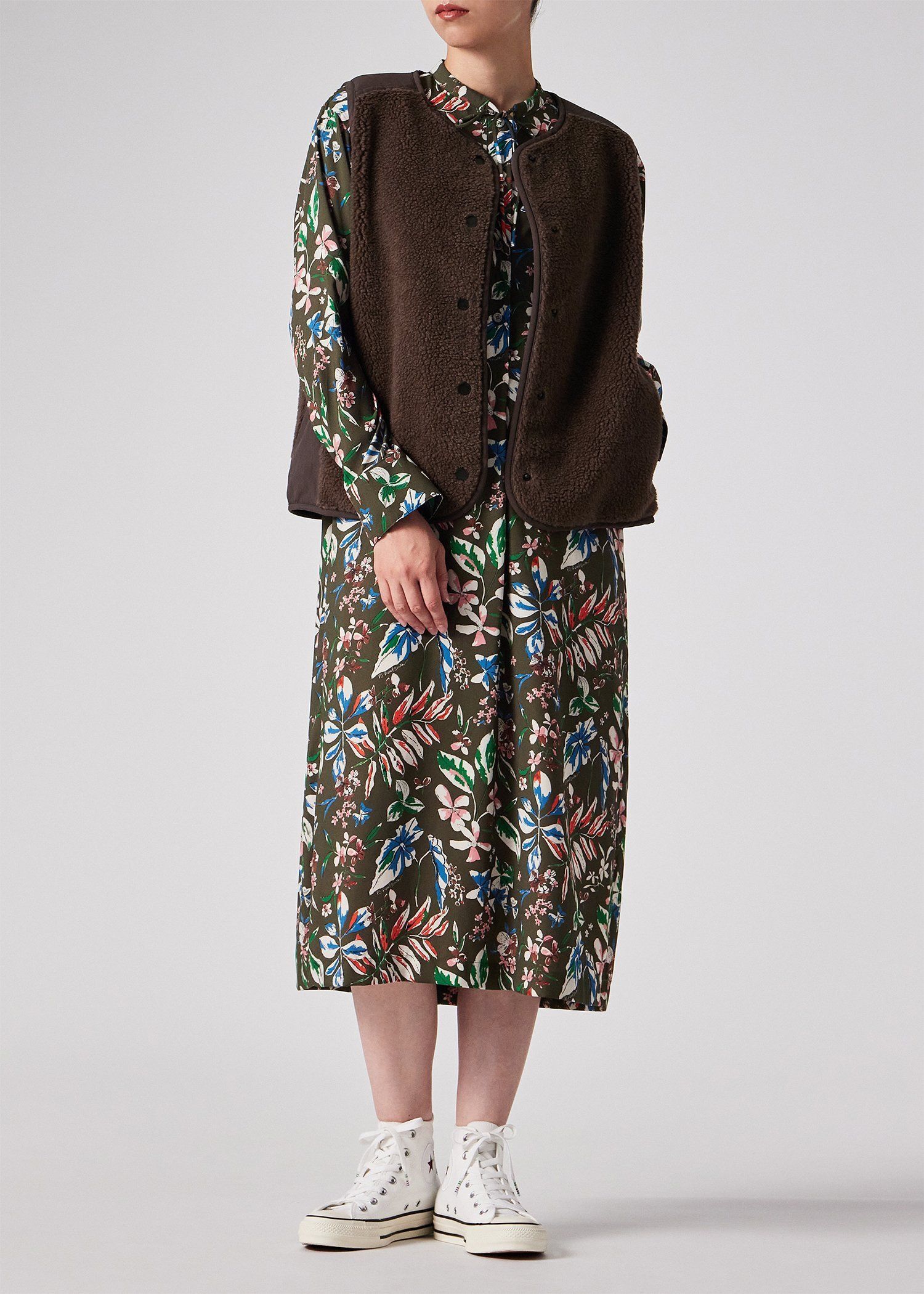 ウィメンズ ライトボア ショート ベスト