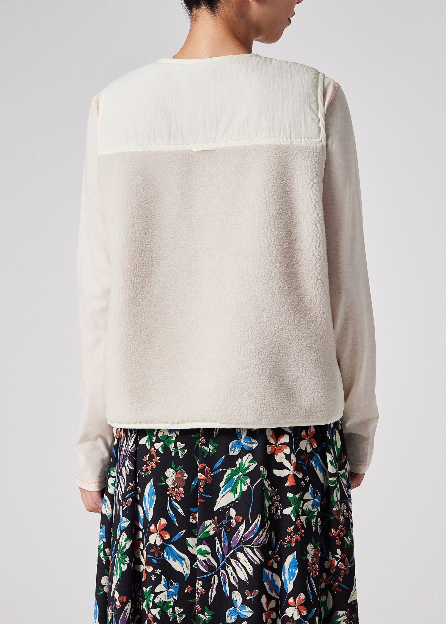 ウィメンズ ライトボア ショート ベスト