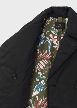 【美品】Paul Smith ショートコート　Mサイズ ウィメンズ タフタ ショートコート（ブラック） ｜ポール・スミス