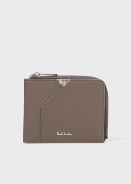 グレインレザー 2つ折り財布