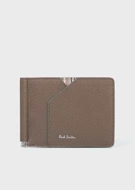 ポールスミス  ＰＷクロスグレイン　口金付き三ツ折り財布、 Paul Smith（ポール・スミス） 【名入れ】Paul Smith 財布 ラブレター