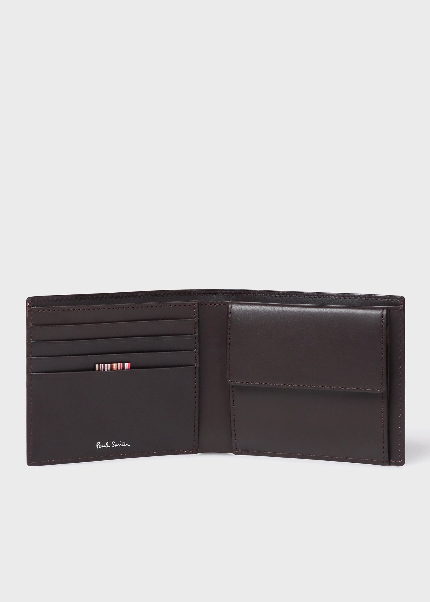 ブラシペインテッド 2つ折り財布